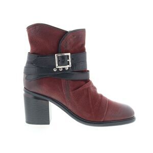 Miz Mooz Womens Jaycee Burgundy Boots (NWT)